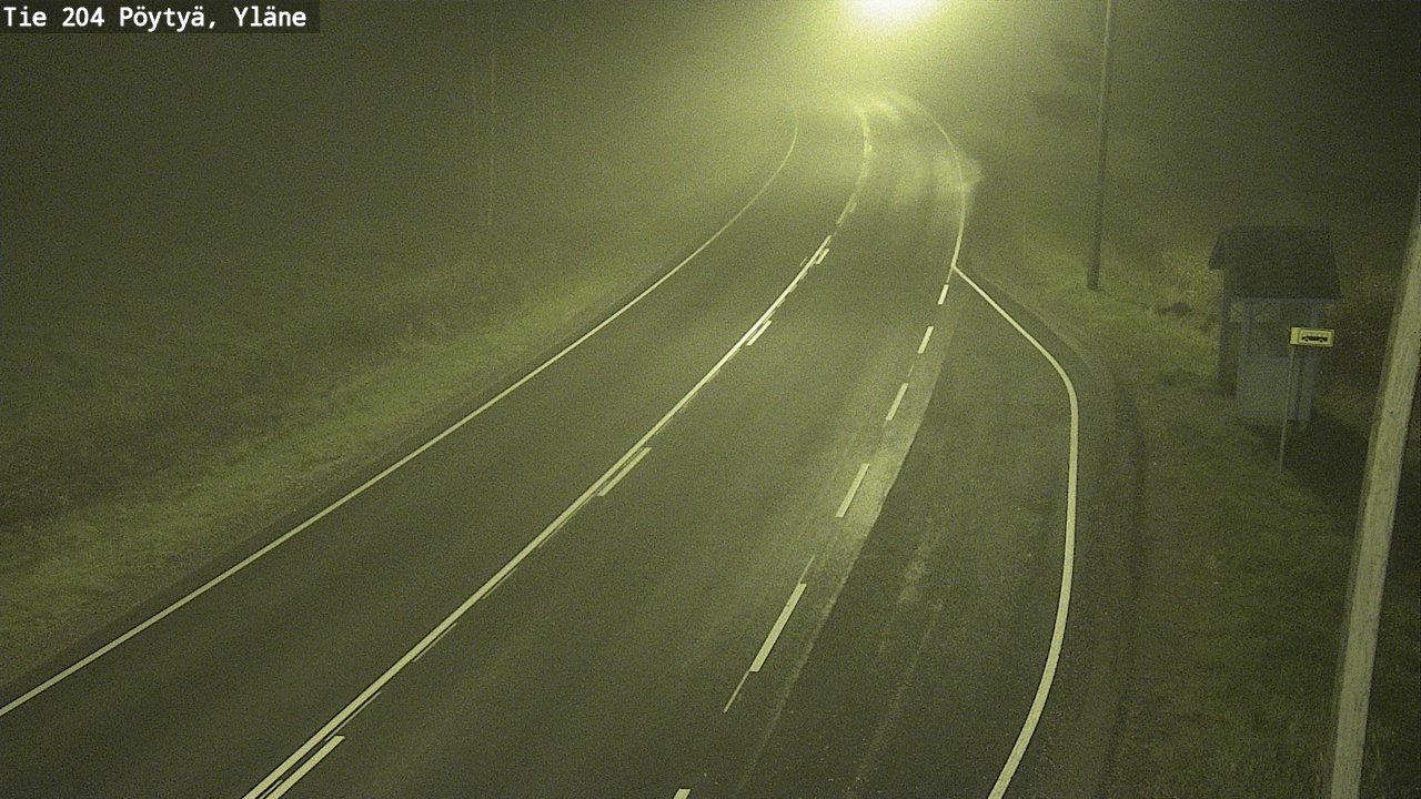 Kelikamerat Kuva Tie 204 Pöytyä, Yläne, Pöytyä, Varsinais-Suomi