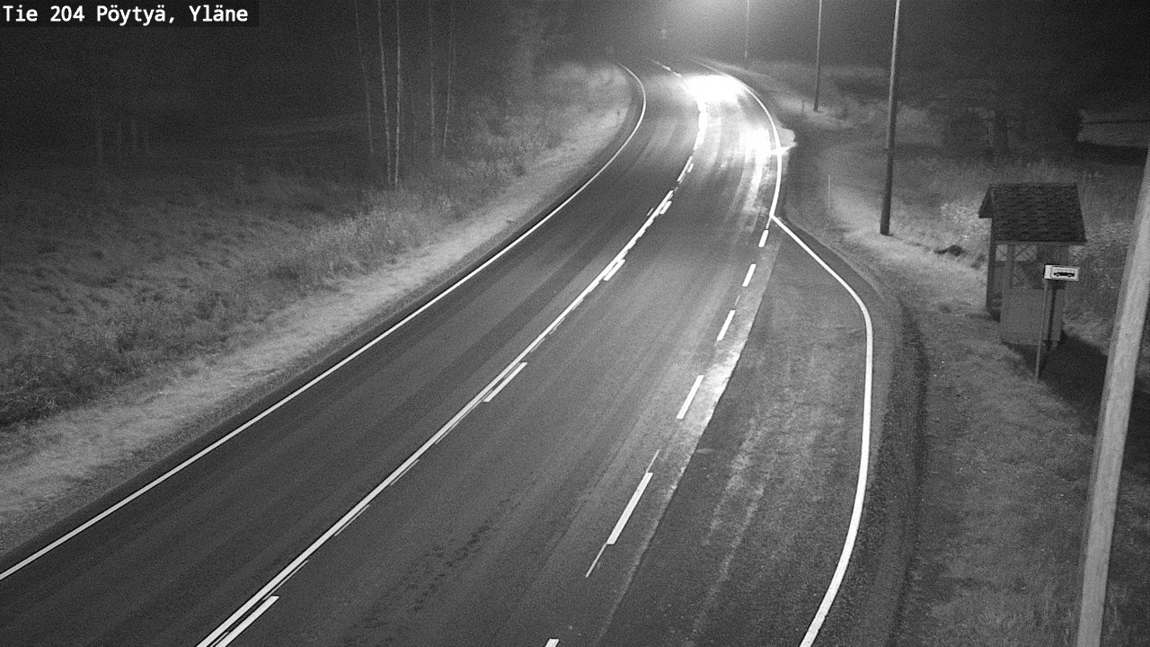 Kelikamerat Kuva Tie 204 Pöytyä, Yläne, Pöytyä, Varsinais-Suomi