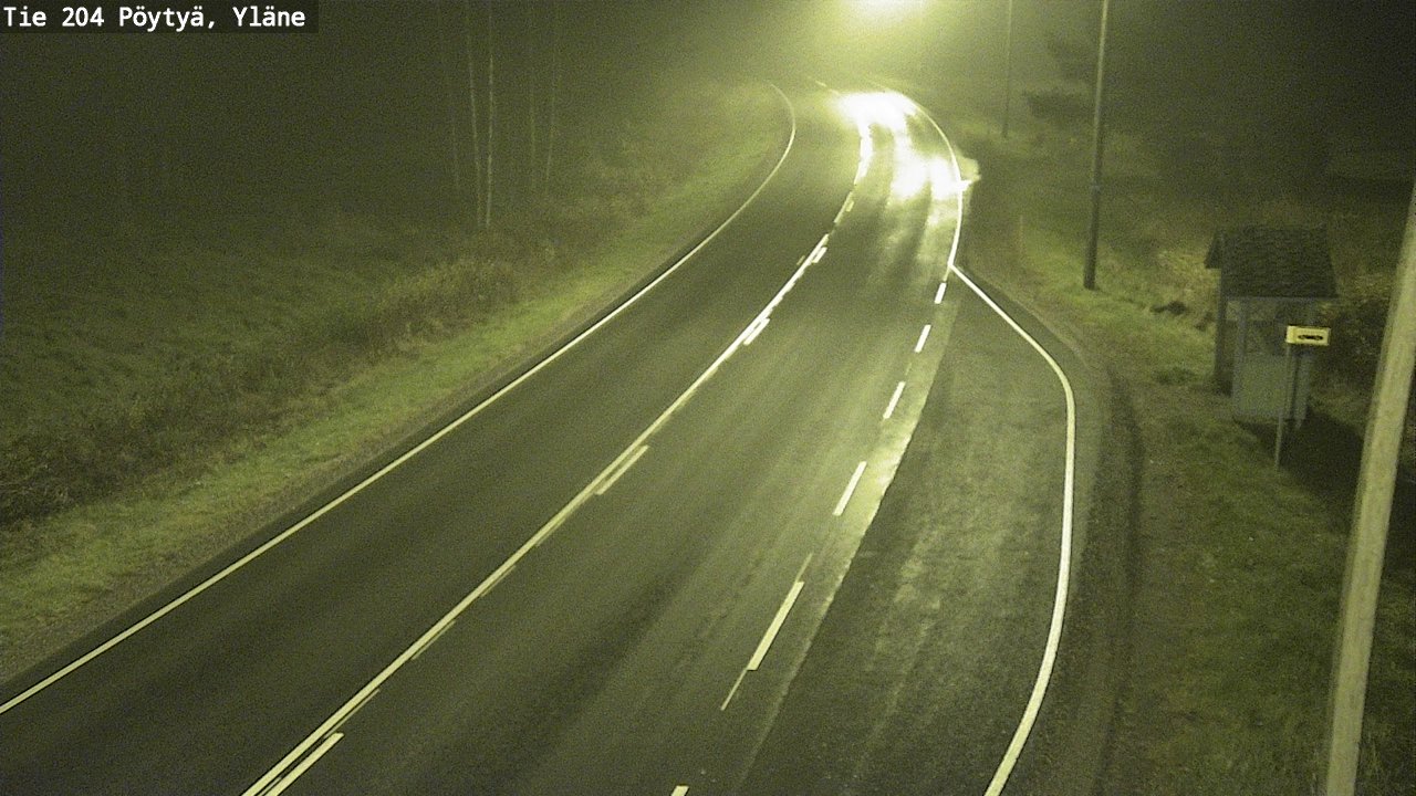 Kelikamerat Kuva Tie 204 Pöytyä, Yläne, Pöytyä, Varsinais-Suomi