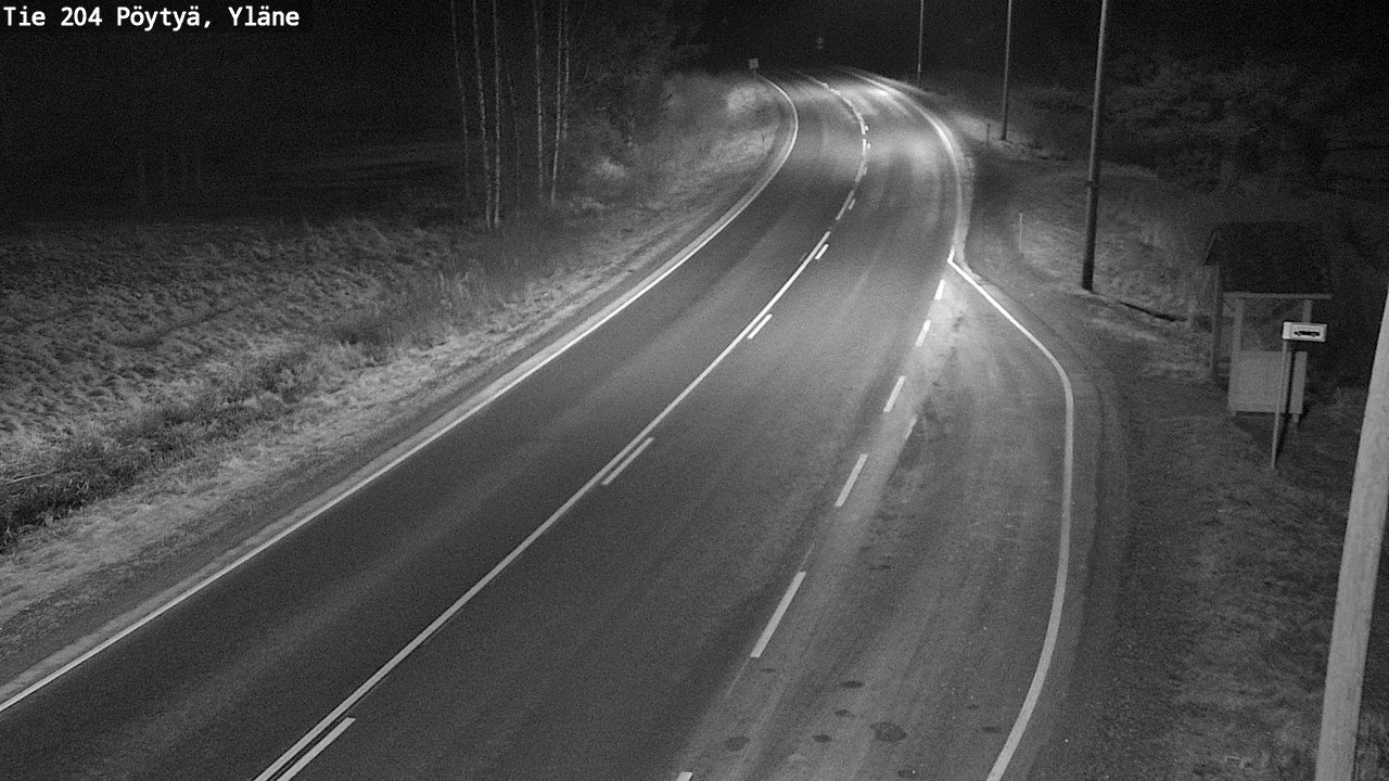 Kelikamerat Kuva Tie 204 Pöytyä, Yläne, Pöytyä, Varsinais-Suomi
