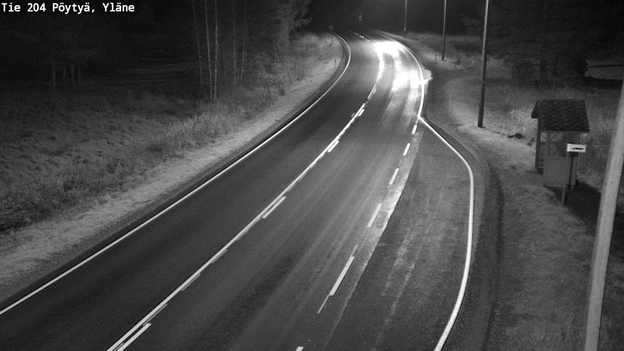 Kelikamerat Kuva Tie 204 Pöytyä, Yläne, Pöytyä, Varsinais-Suomi