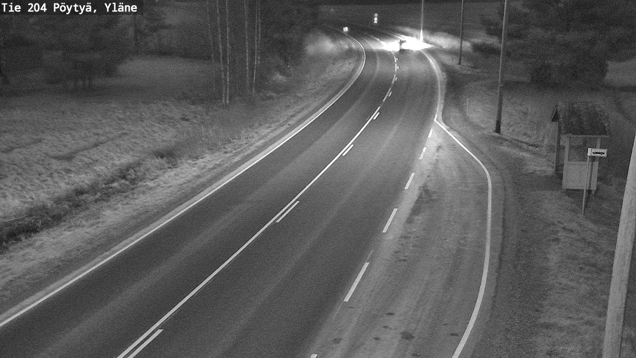 Kelikamerat Kuva Tie 204 Pöytyä, Yläne, Pöytyä, Varsinais-Suomi