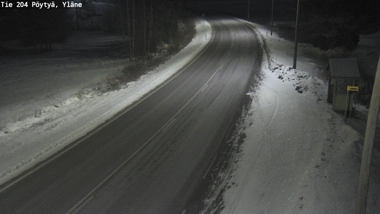 Kelikamerat Kuva Tie 204 Pöytyä, Yläne, Pöytyä, Varsinais-Suomi