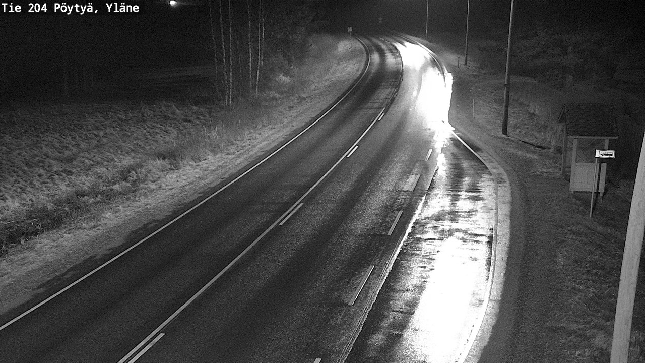 Kelikamerat Kuva Tie 204 Pöytyä, Yläne, Pöytyä, Varsinais-Suomi