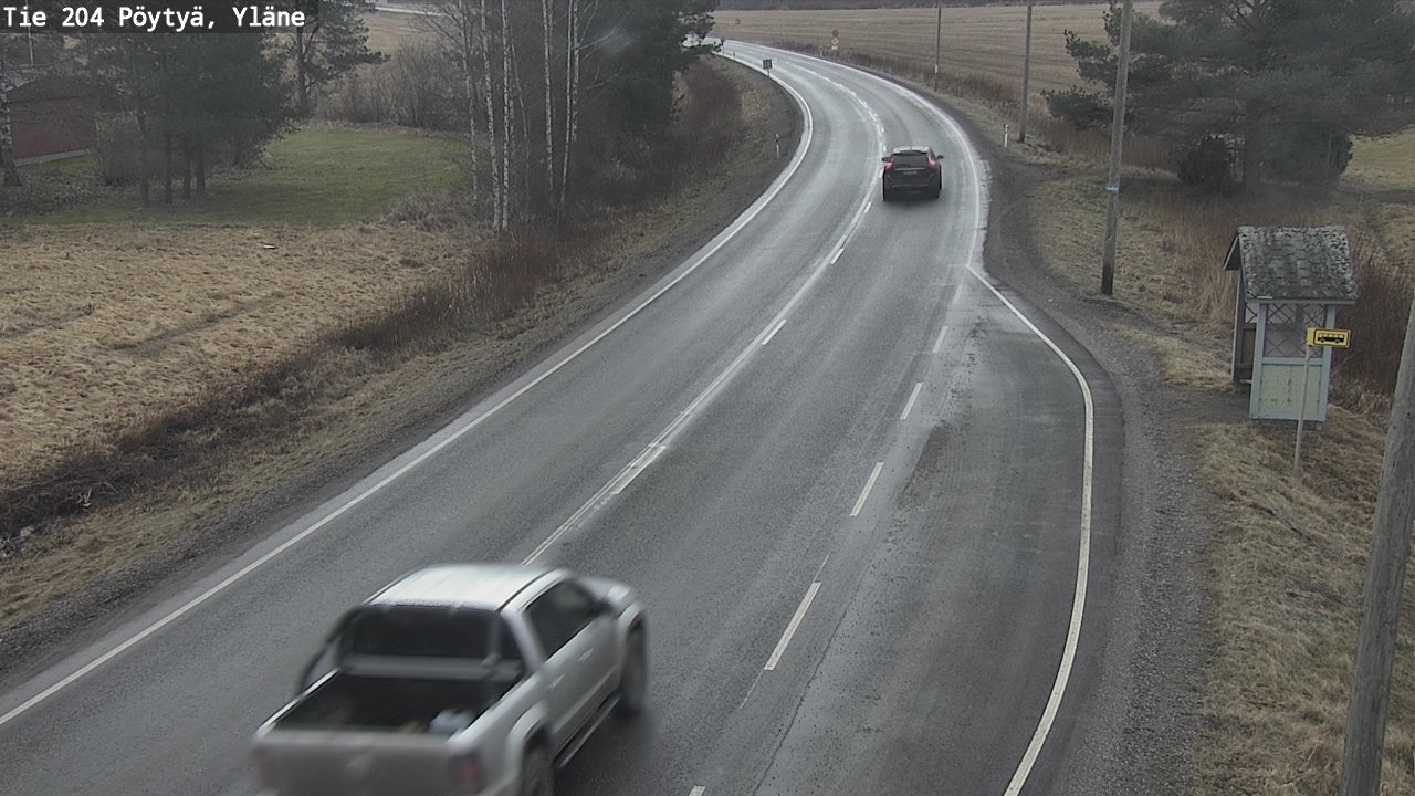Kelikamerat Kuva Tie 204 Pöytyä, Yläne, Pöytyä, Varsinais-Suomi