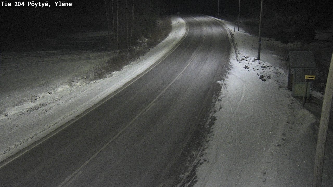 Kelikamerat Kuva Tie 204 Pöytyä, Yläne, Pöytyä, Varsinais-Suomi