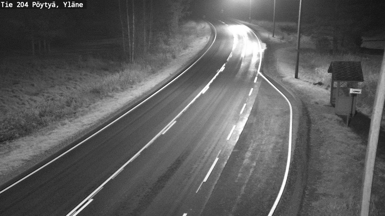 Kelikamerat Kuva Tie 204 Pöytyä, Yläne, Pöytyä, Varsinais-Suomi