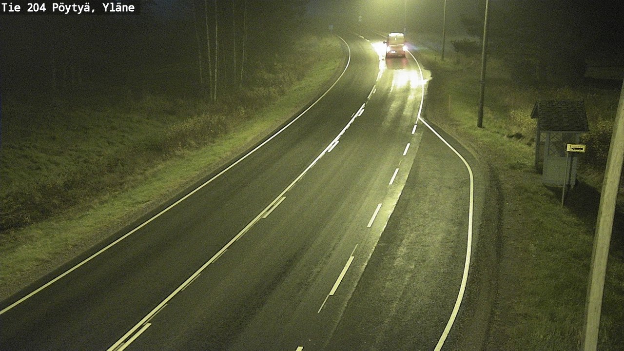 Kelikamerat Kuva Tie 204 Pöytyä, Yläne, Pöytyä, Varsinais-Suomi