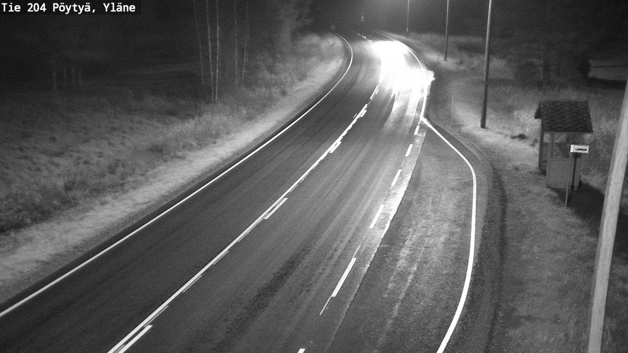 Kelikamerat Kuva Tie 204 Pöytyä, Yläne, Pöytyä, Varsinais-Suomi