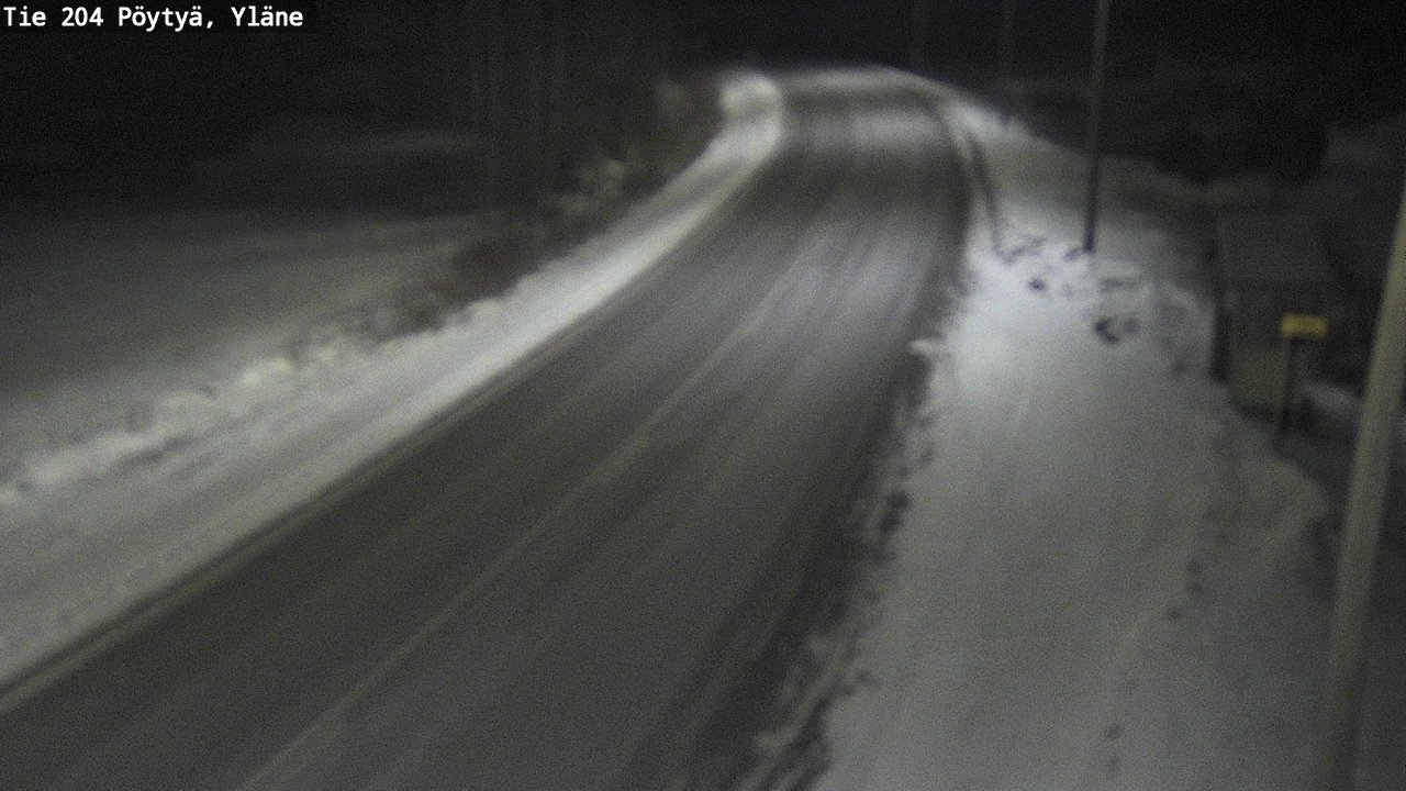 Kelikamerat Kuva Tie 204 Pöytyä, Yläne, Pöytyä, Varsinais-Suomi