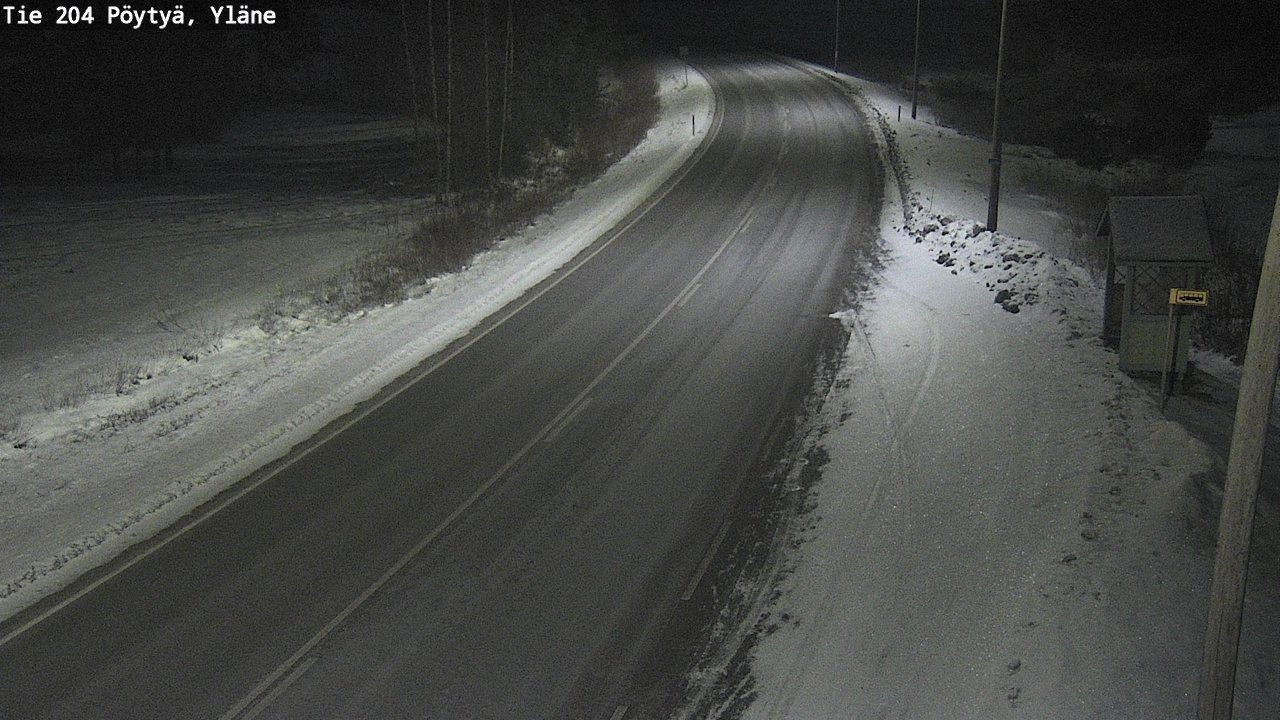 Kelikamerat Kuva Tie 204 Pöytyä, Yläne, Pöytyä, Varsinais-Suomi