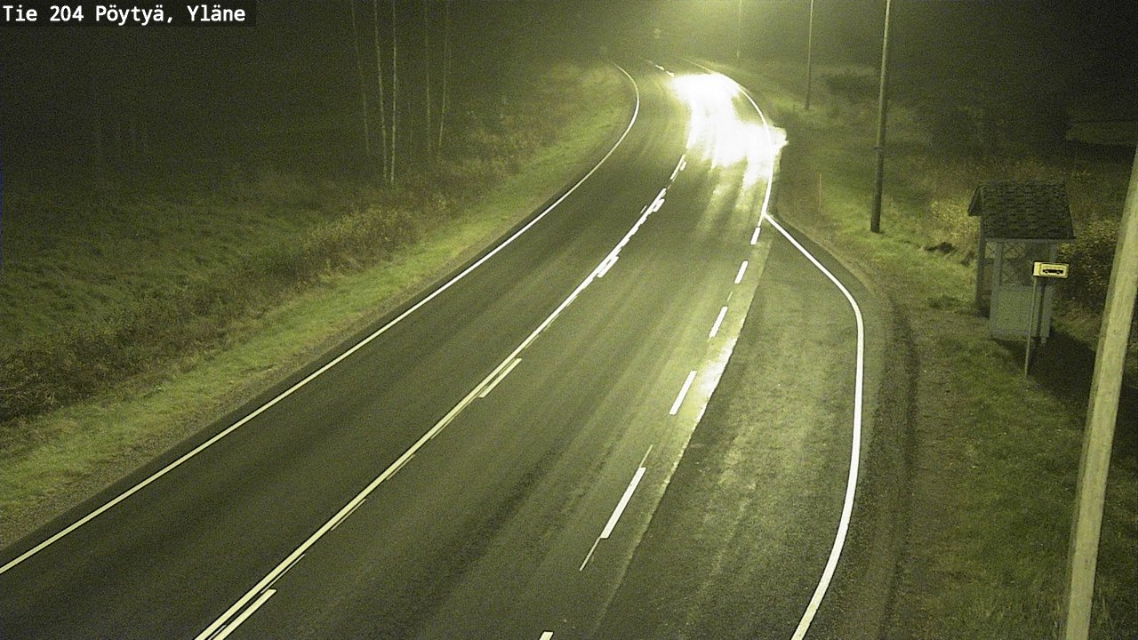 Kelikamerat Kuva Tie 204 Pöytyä, Yläne, Pöytyä, Varsinais-Suomi