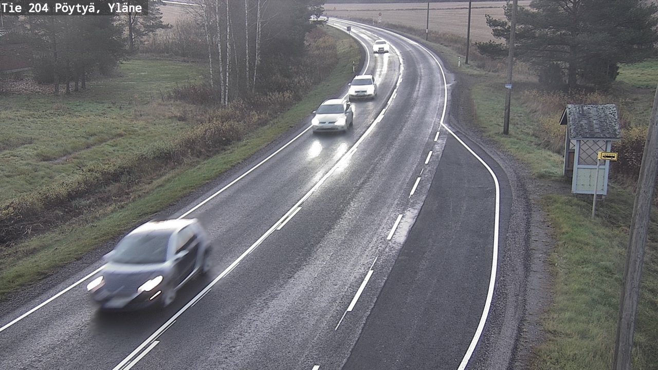 Kelikamerat Kuva Tie 204 Pöytyä, Yläne, Pöytyä, Varsinais-Suomi