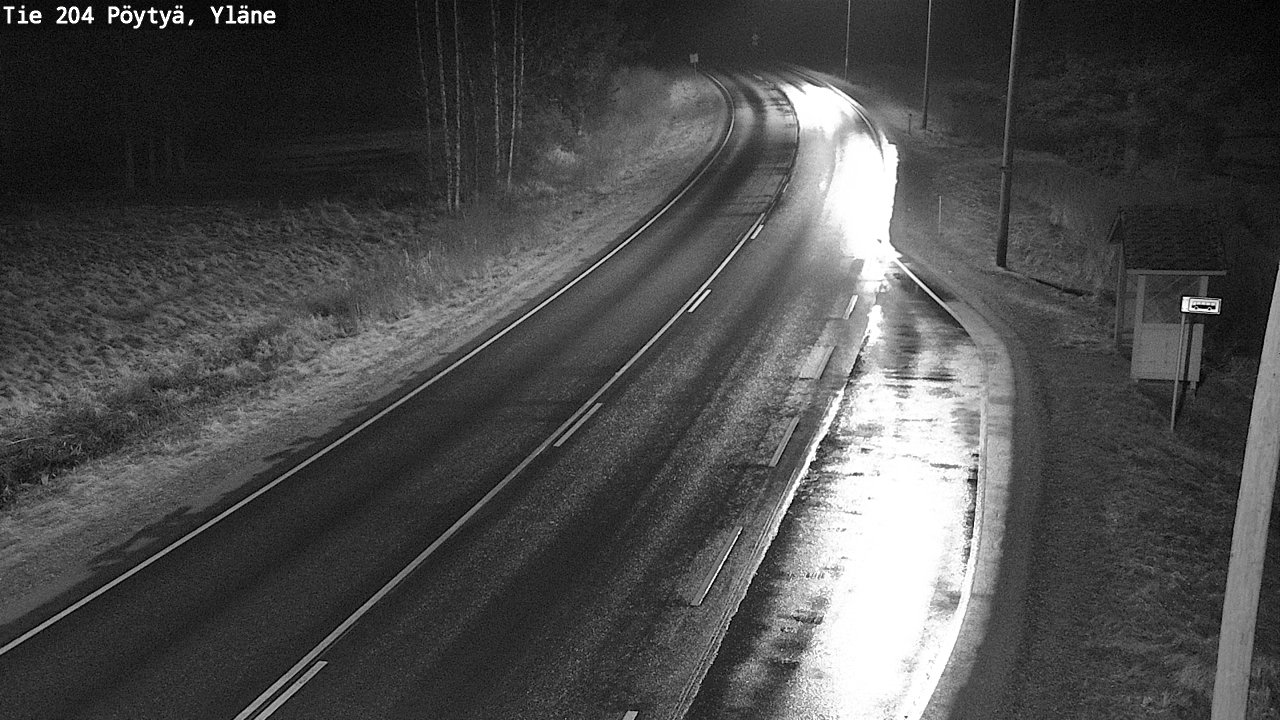 Kelikamerat Kuva Tie 204 Pöytyä, Yläne, Pöytyä, Varsinais-Suomi