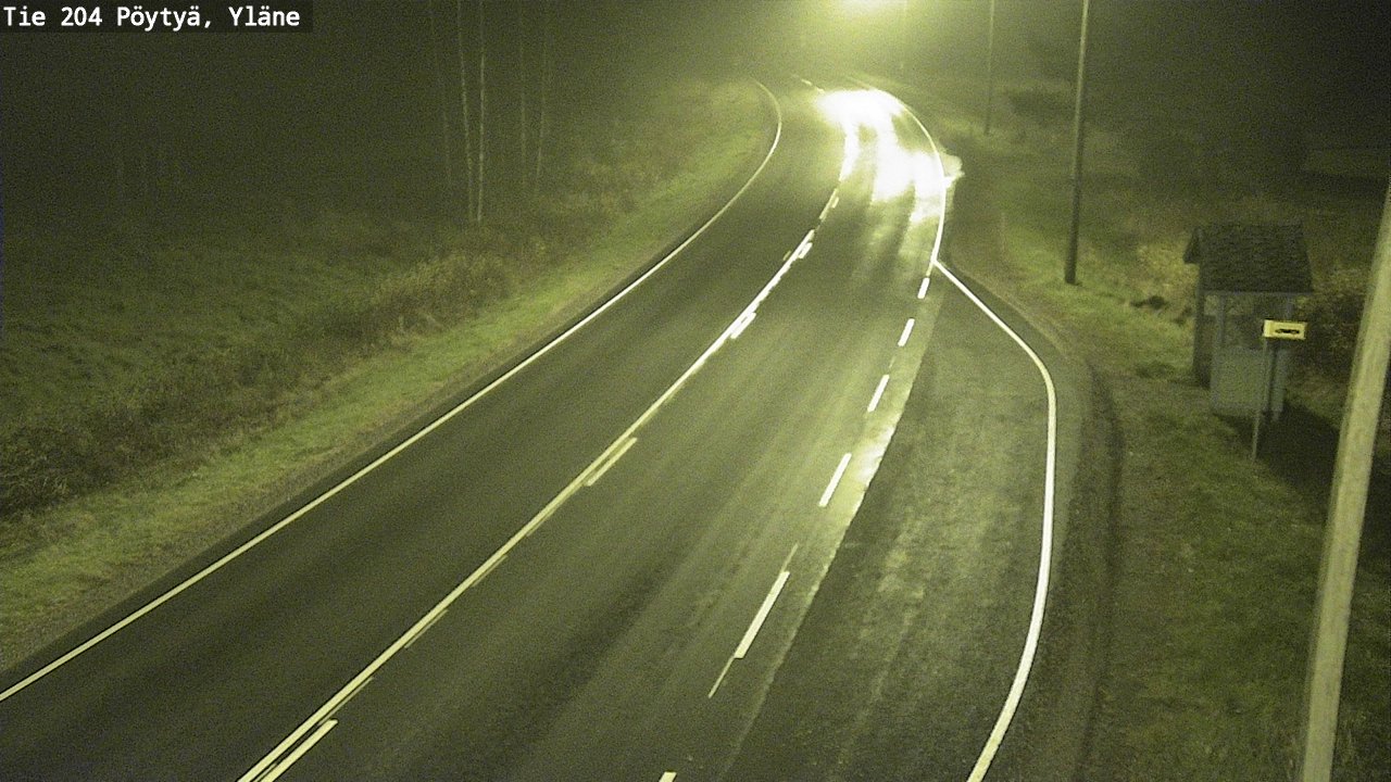 Kelikamerat Kuva Tie 204 Pöytyä, Yläne, Pöytyä, Varsinais-Suomi