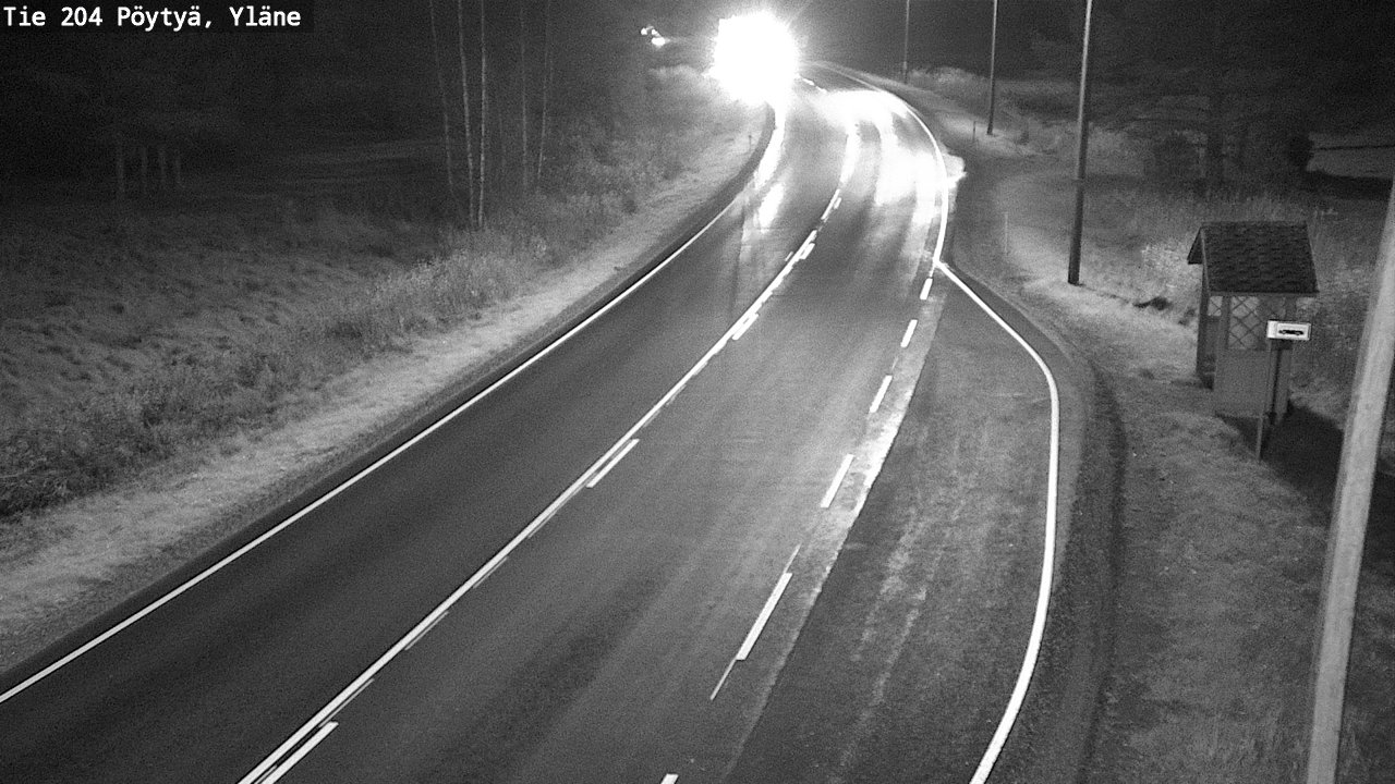 Kelikamerat Kuva Tie 204 Pöytyä, Yläne, Pöytyä, Varsinais-Suomi