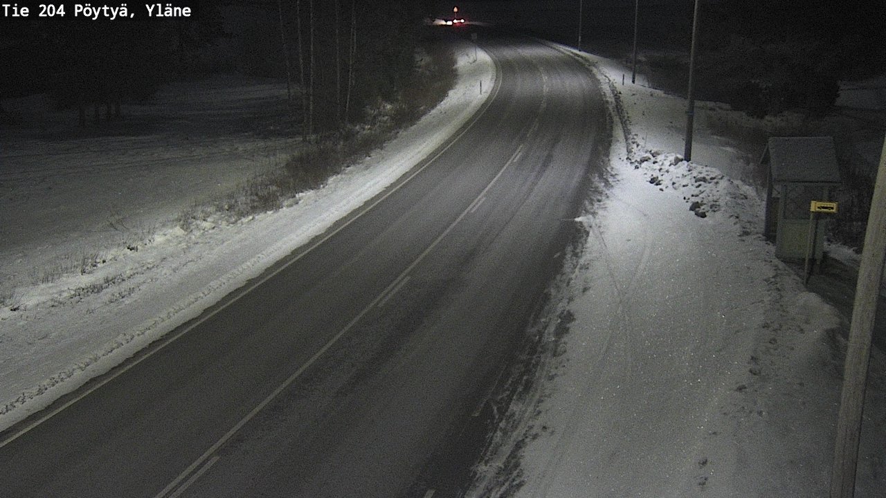 Kelikamerat Kuva Tie 204 Pöytyä, Yläne, Pöytyä, Varsinais-Suomi