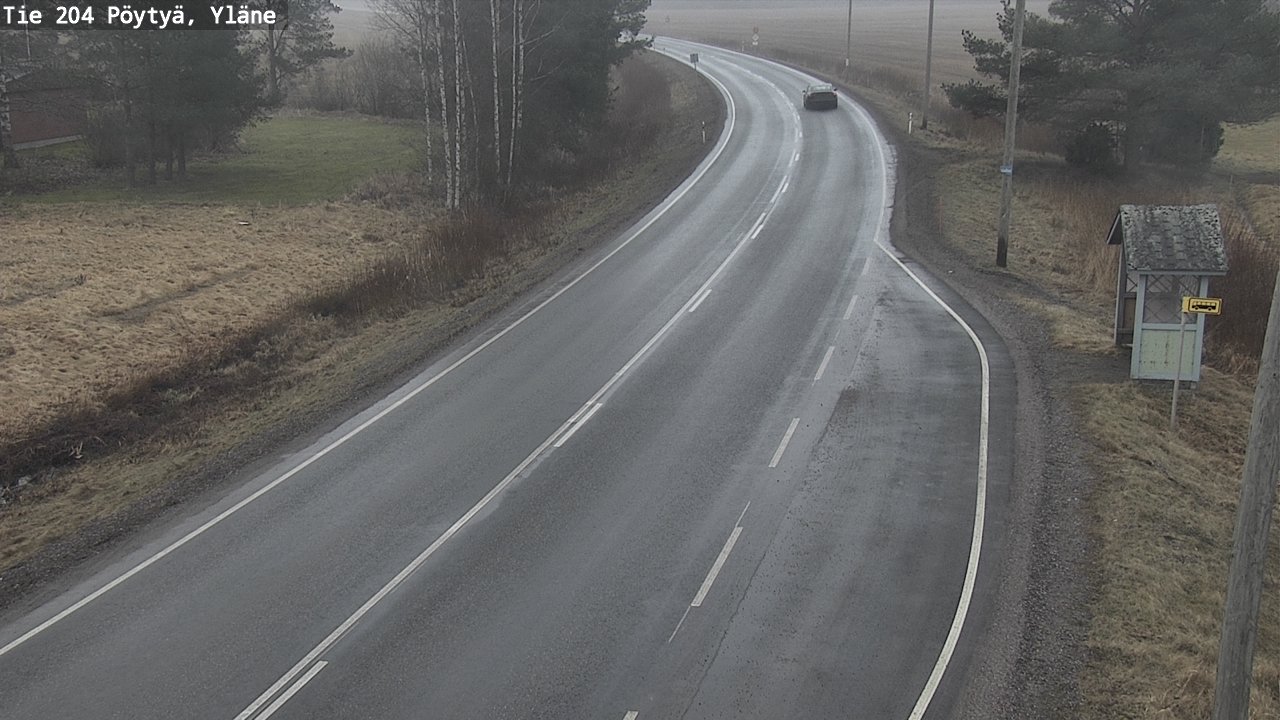 Kelikamerat Kuva Tie 204 Pöytyä, Yläne, Pöytyä, Varsinais-Suomi