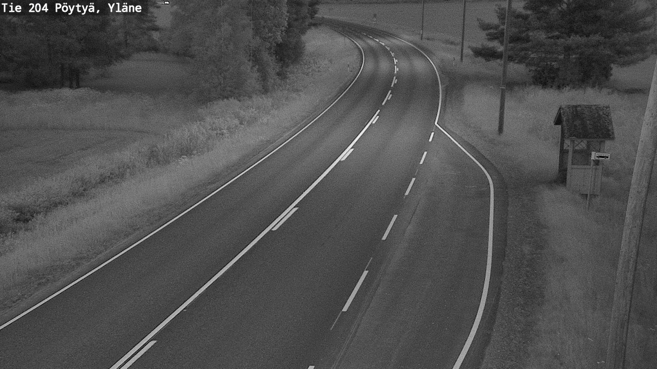 Kelikamerat Kuva Tie 204 Pöytyä, Yläne, Pöytyä, Varsinais-Suomi