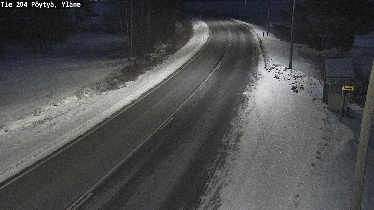 Kelikamerat Kuva Tie 204 Pöytyä, Yläne, Pöytyä, Varsinais-Suomi