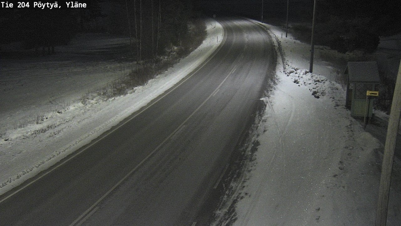 Kelikamerat Kuva Tie 204 Pöytyä, Yläne, Pöytyä, Varsinais-Suomi