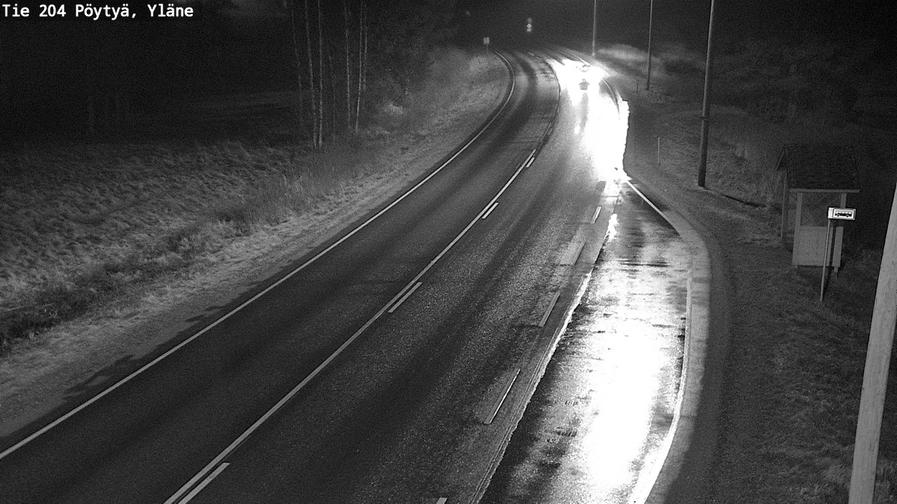 Kelikamerat Kuva Tie 204 Pöytyä, Yläne, Pöytyä, Varsinais-Suomi