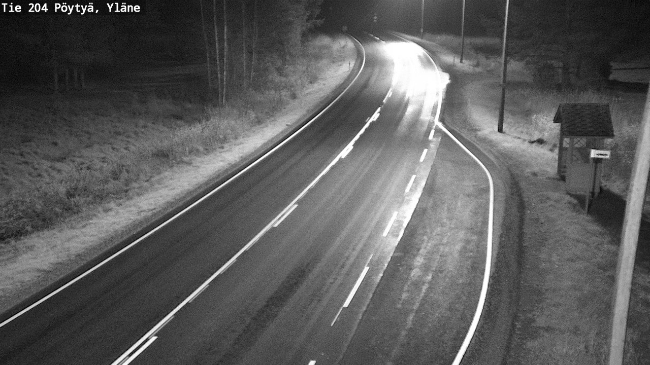 Kelikamerat Kuva Tie 204 Pöytyä, Yläne, Pöytyä, Varsinais-Suomi