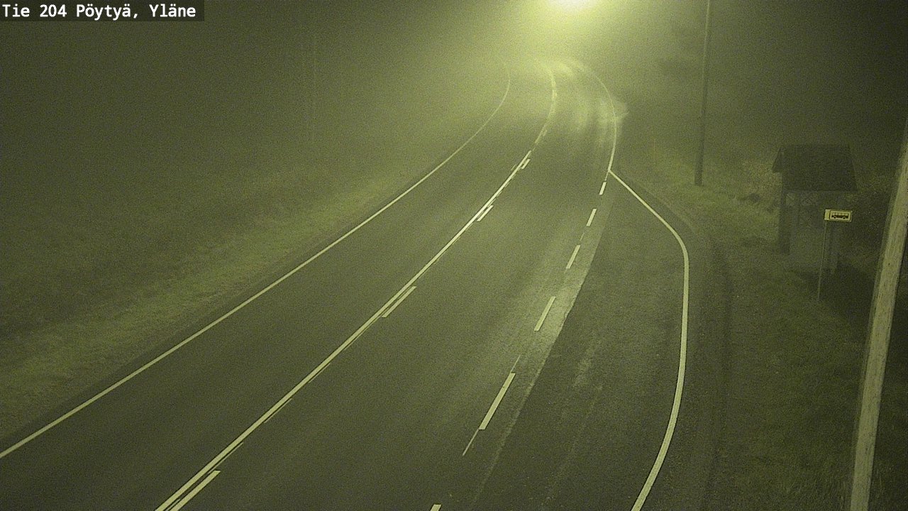 Kelikamerat Kuva Tie 204 Pöytyä, Yläne, Pöytyä, Varsinais-Suomi