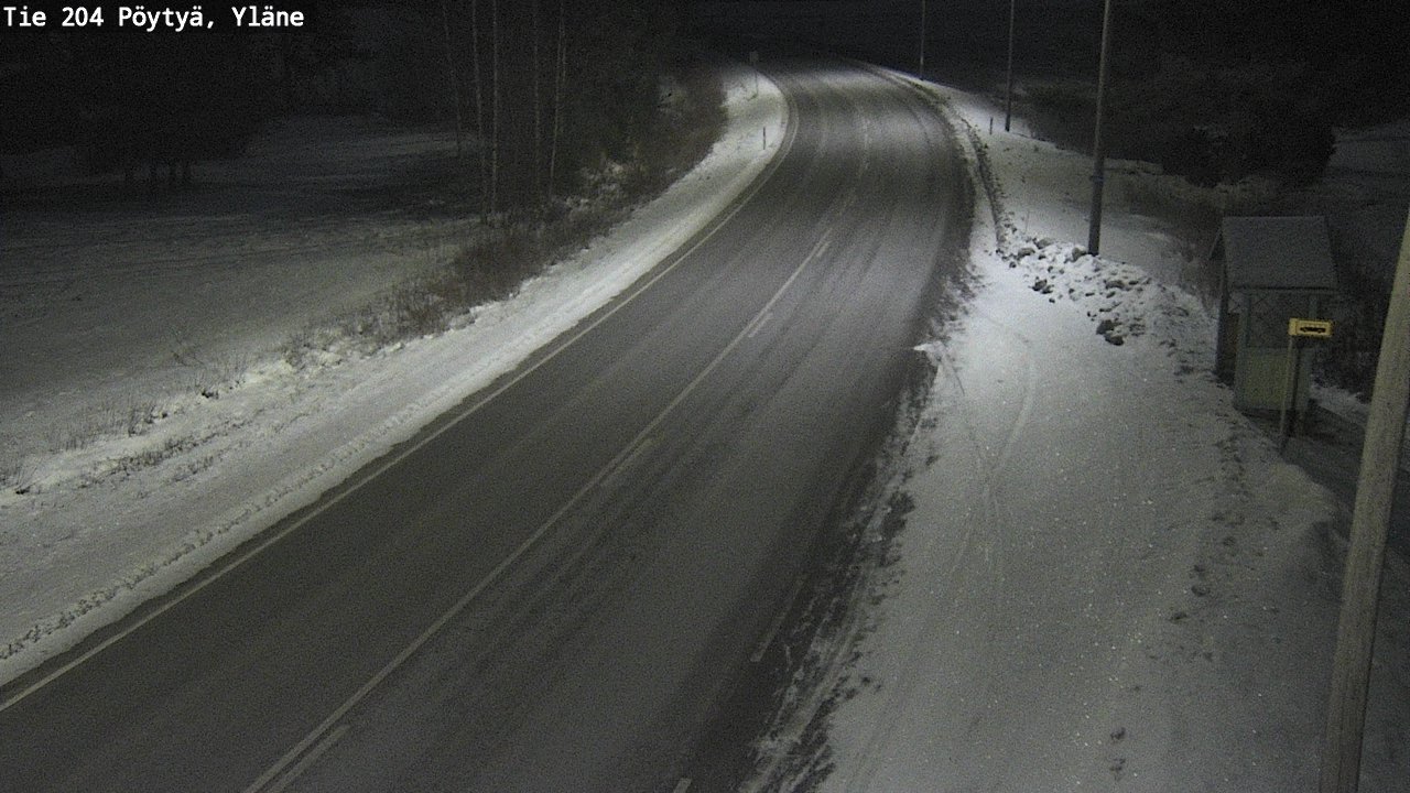 Kelikamerat Kuva Tie 204 Pöytyä, Yläne, Pöytyä, Varsinais-Suomi