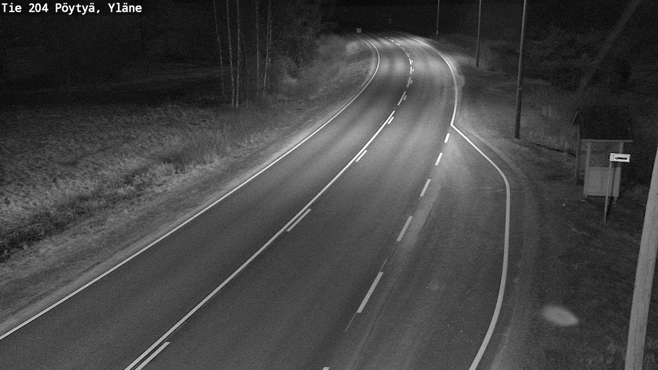 Kelikamerat Kuva Tie 204 Pöytyä, Yläne, Pöytyä, Varsinais-Suomi