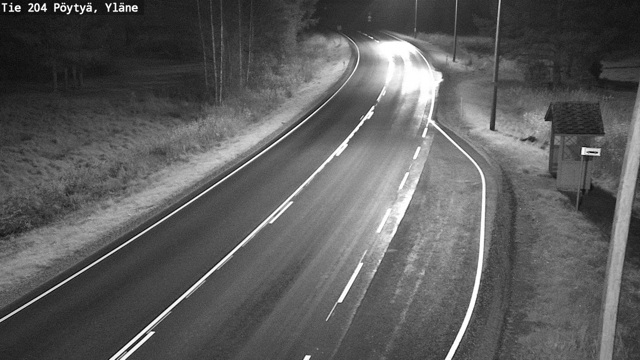 Kelikamerat Kuva Tie 204 Pöytyä, Yläne, Pöytyä, Varsinais-Suomi