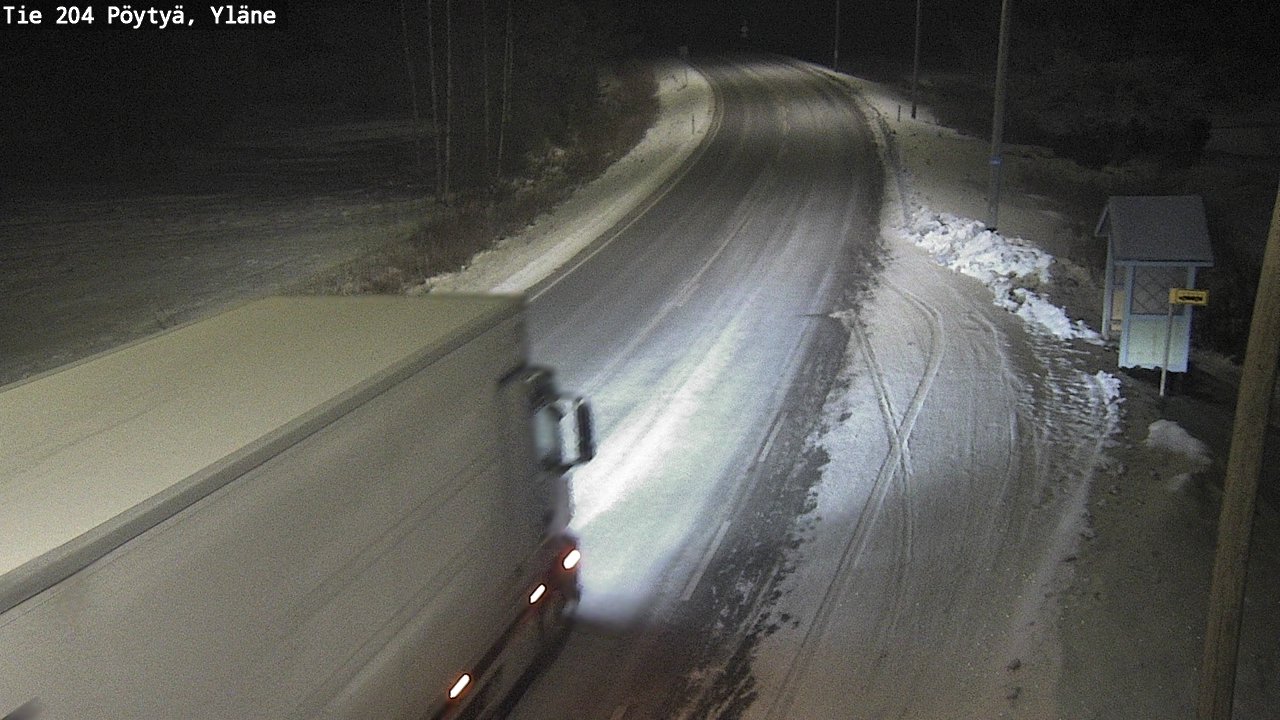 Kelikamerat Kuva Tie 204 Pöytyä, Yläne, Pöytyä, Varsinais-Suomi