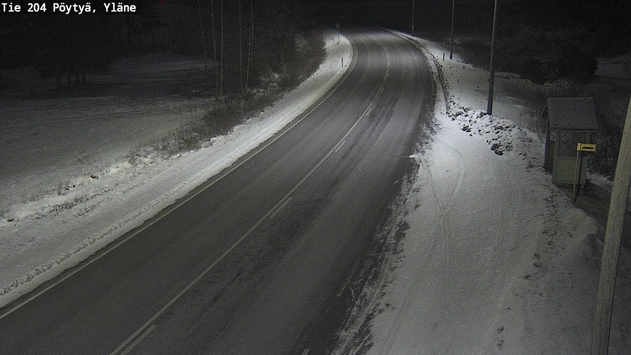 Kelikamerat Kuva Tie 204 Pöytyä, Yläne, Pöytyä, Varsinais-Suomi