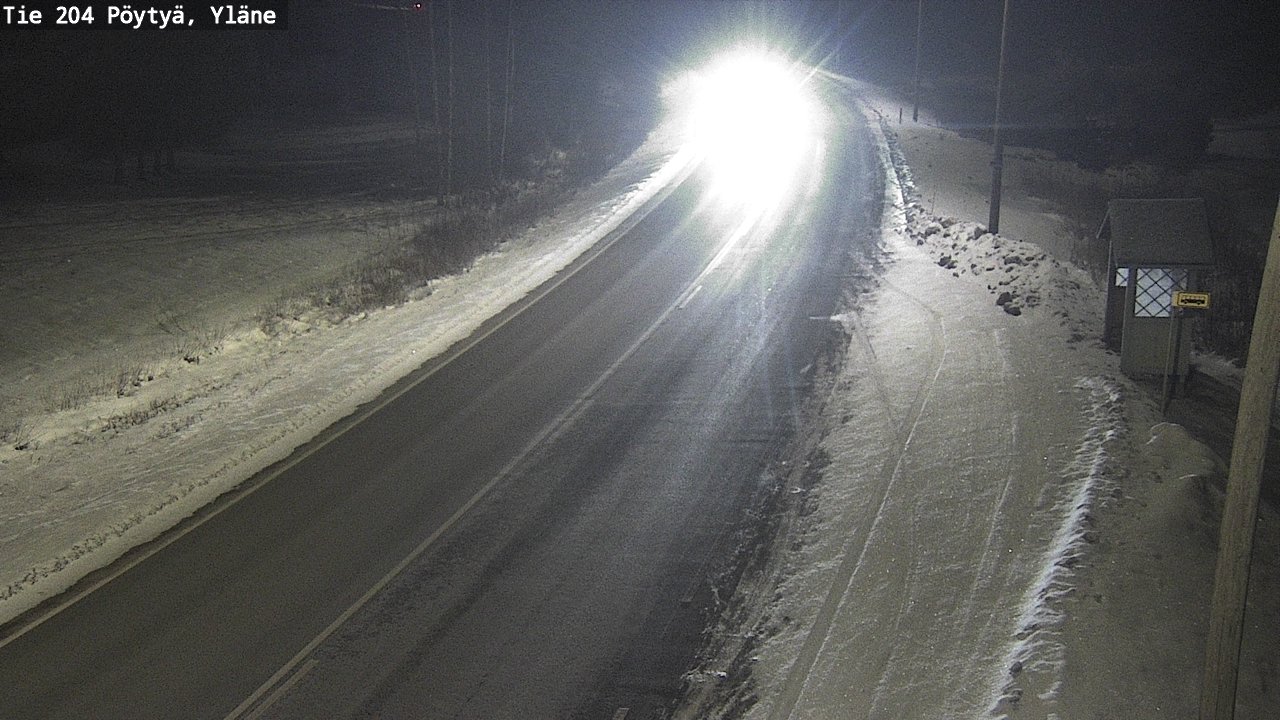 Kelikamerat Kuva Tie 204 Pöytyä, Yläne, Pöytyä, Varsinais-Suomi