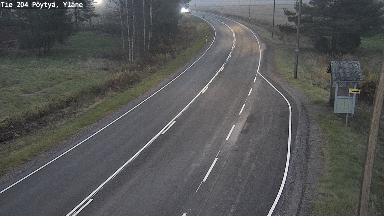 Kelikamerat Kuva Tie 204 Pöytyä, Yläne, Pöytyä, Varsinais-Suomi