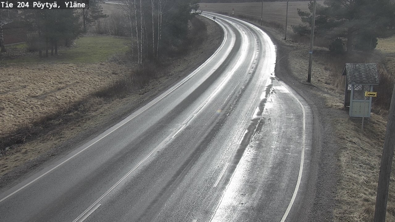 Kelikamerat Kuva Tie 204 Pöytyä, Yläne, Pöytyä, Varsinais-Suomi