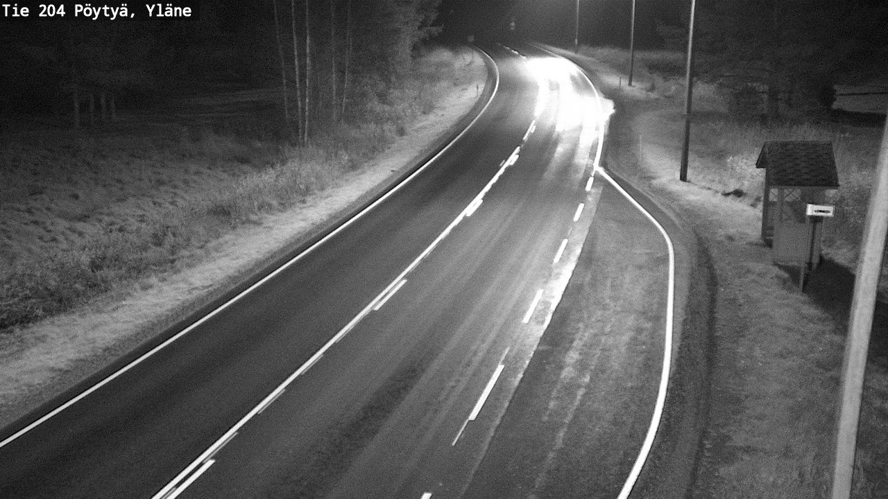 Kelikamerat Kuva Tie 204 Pöytyä, Yläne, Pöytyä, Varsinais-Suomi