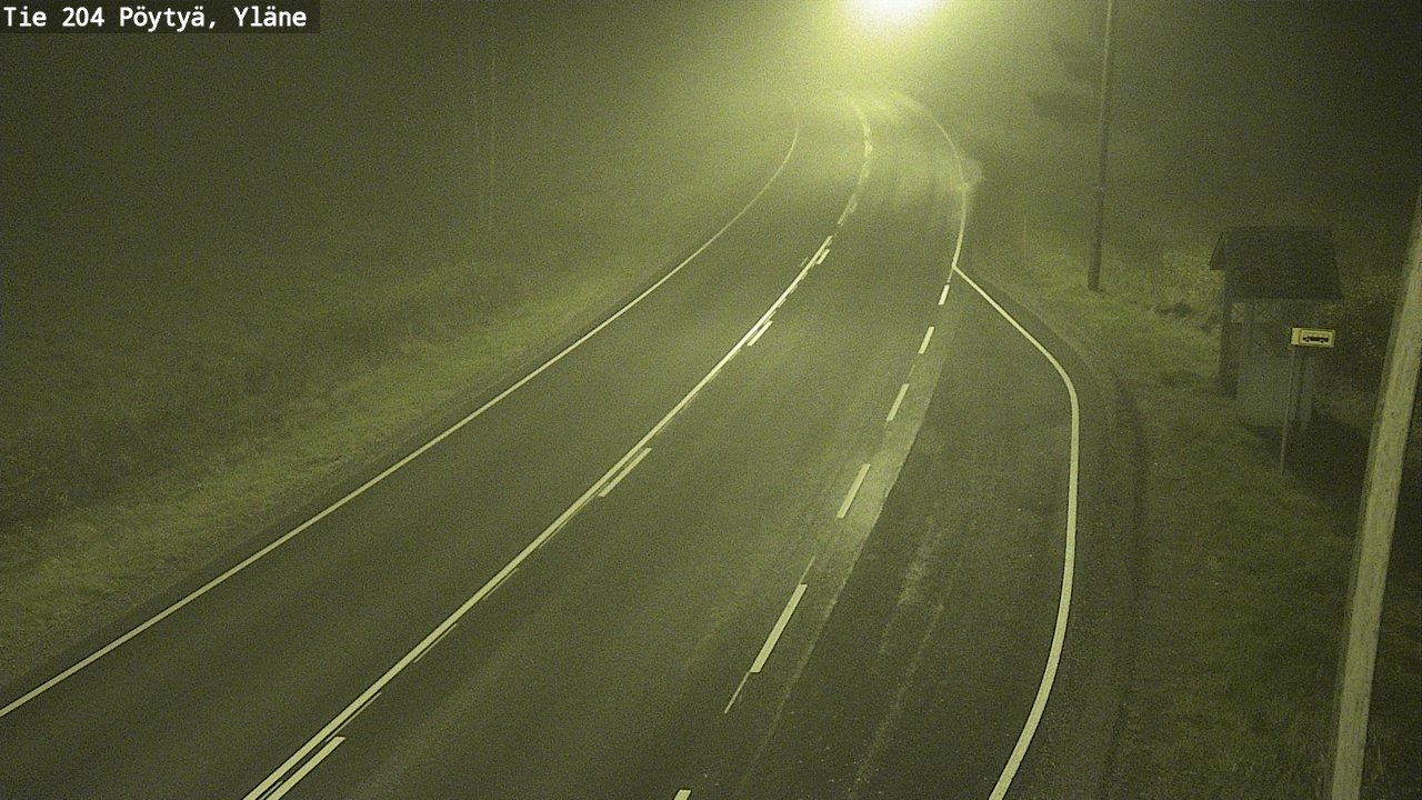 Kelikamerat Kuva Tie 204 Pöytyä, Yläne, Pöytyä, Varsinais-Suomi