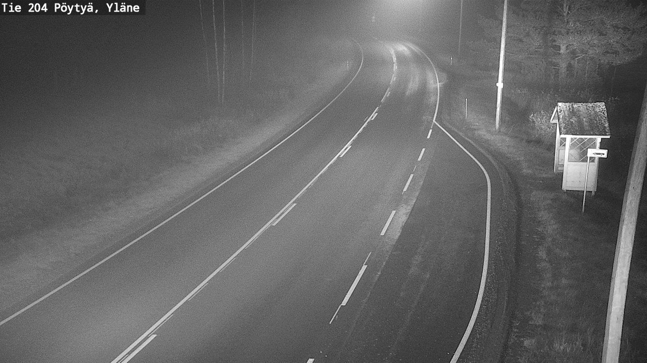 Kelikamerat Kuva Tie 204 Pöytyä, Yläne, Pöytyä, Varsinais-Suomi