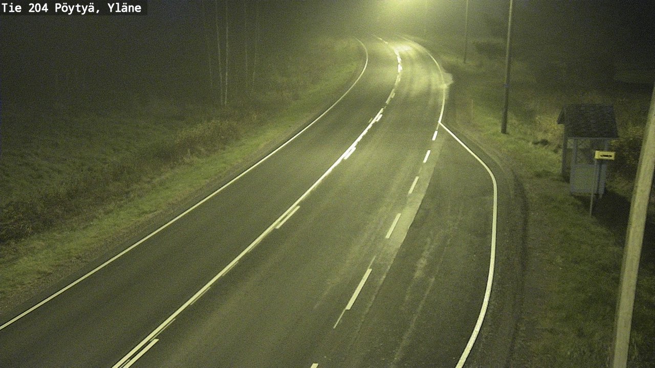 Kelikamerat Kuva Tie 204 Pöytyä, Yläne, Pöytyä, Varsinais-Suomi