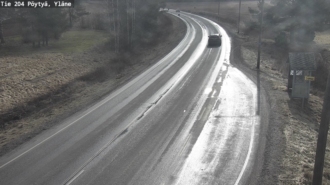 Kelikamerat Kuva Tie 204 Pöytyä, Yläne, Pöytyä, Varsinais-Suomi