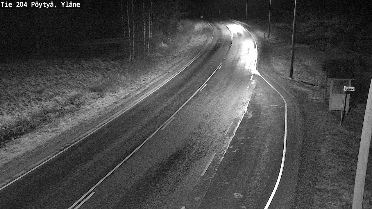 Kelikamerat Kuva Tie 204 Pöytyä, Yläne, Pöytyä, Varsinais-Suomi