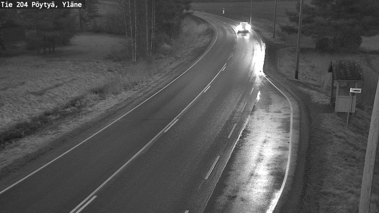 Kelikamerat Kuva Tie 204 Pöytyä, Yläne, Pöytyä, Varsinais-Suomi