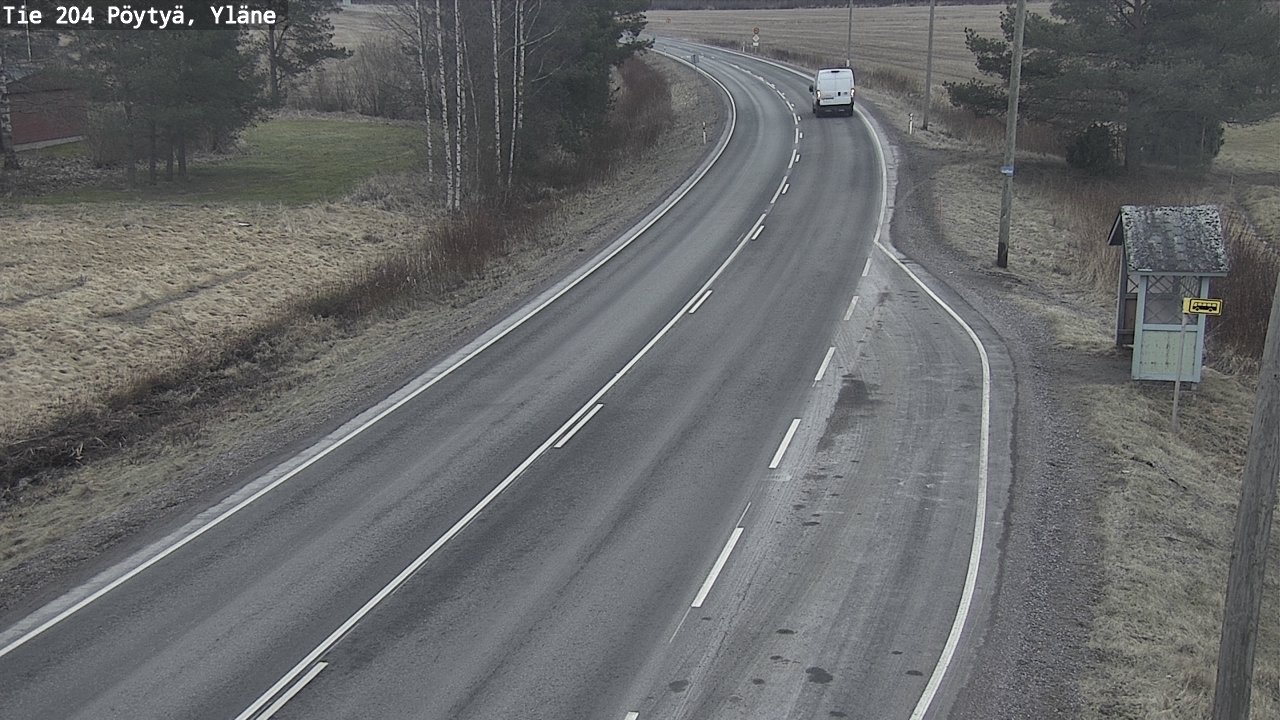 Kelikamerat Kuva Tie 204 Pöytyä, Yläne, Pöytyä, Varsinais-Suomi