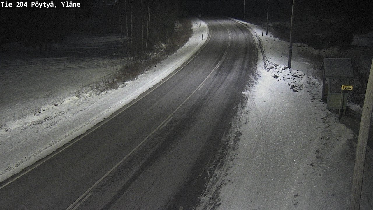 Kelikamerat Kuva Tie 204 Pöytyä, Yläne, Pöytyä, Varsinais-Suomi