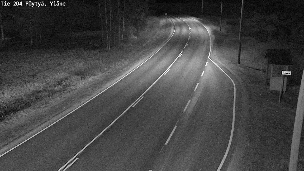 Kelikamerat Kuva Tie 204 Pöytyä, Yläne, Pöytyä, Varsinais-Suomi