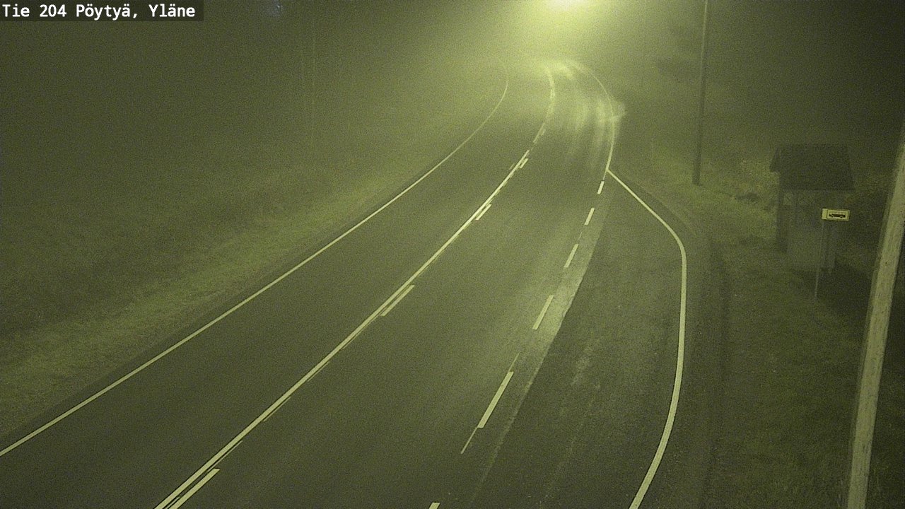 Kelikamerat Kuva Tie 204 Pöytyä, Yläne, Pöytyä, Varsinais-Suomi