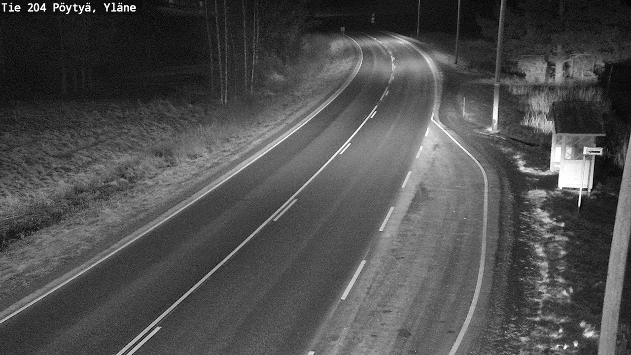 Kelikamerat Kuva Tie 204 Pöytyä, Yläne, Pöytyä, Varsinais-Suomi