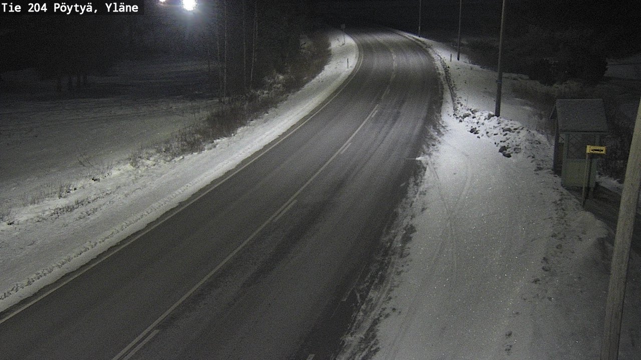 Kelikamerat Kuva Tie 204 Pöytyä, Yläne, Pöytyä, Varsinais-Suomi