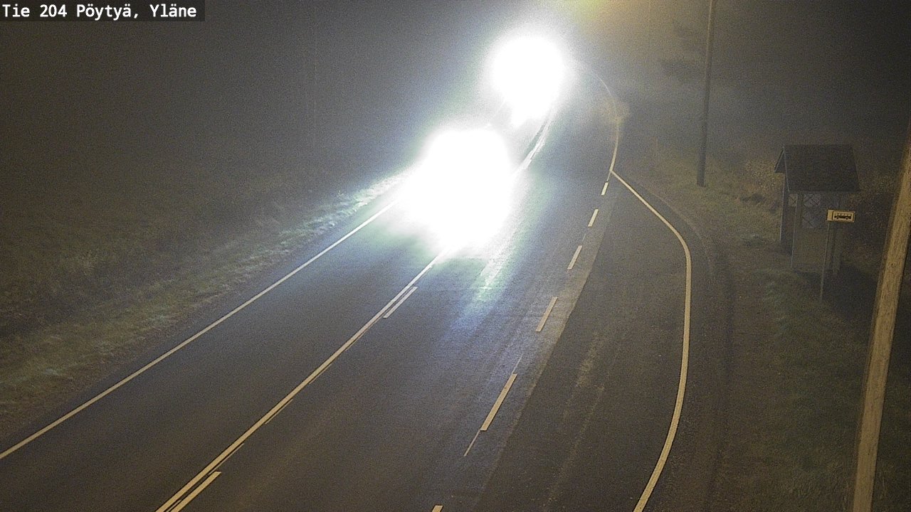 Kelikamerat Kuva Tie 204 Pöytyä, Yläne, Pöytyä, Varsinais-Suomi